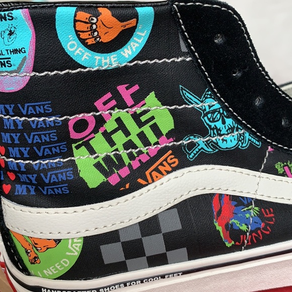 VANS SK8-Hi 138 DECON V66 Black/Multi Men’s - Picture 13 of 16